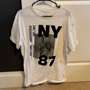 Aeropostale Men's White T-shirt